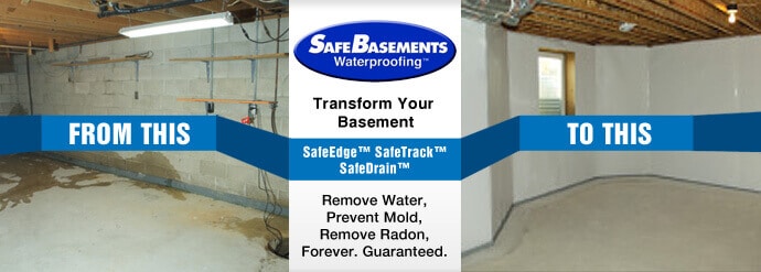 SafeBasement Before and After