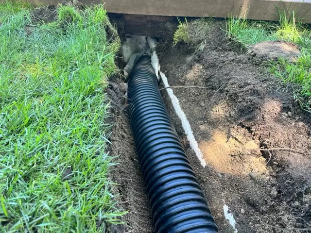 French Drain Installation